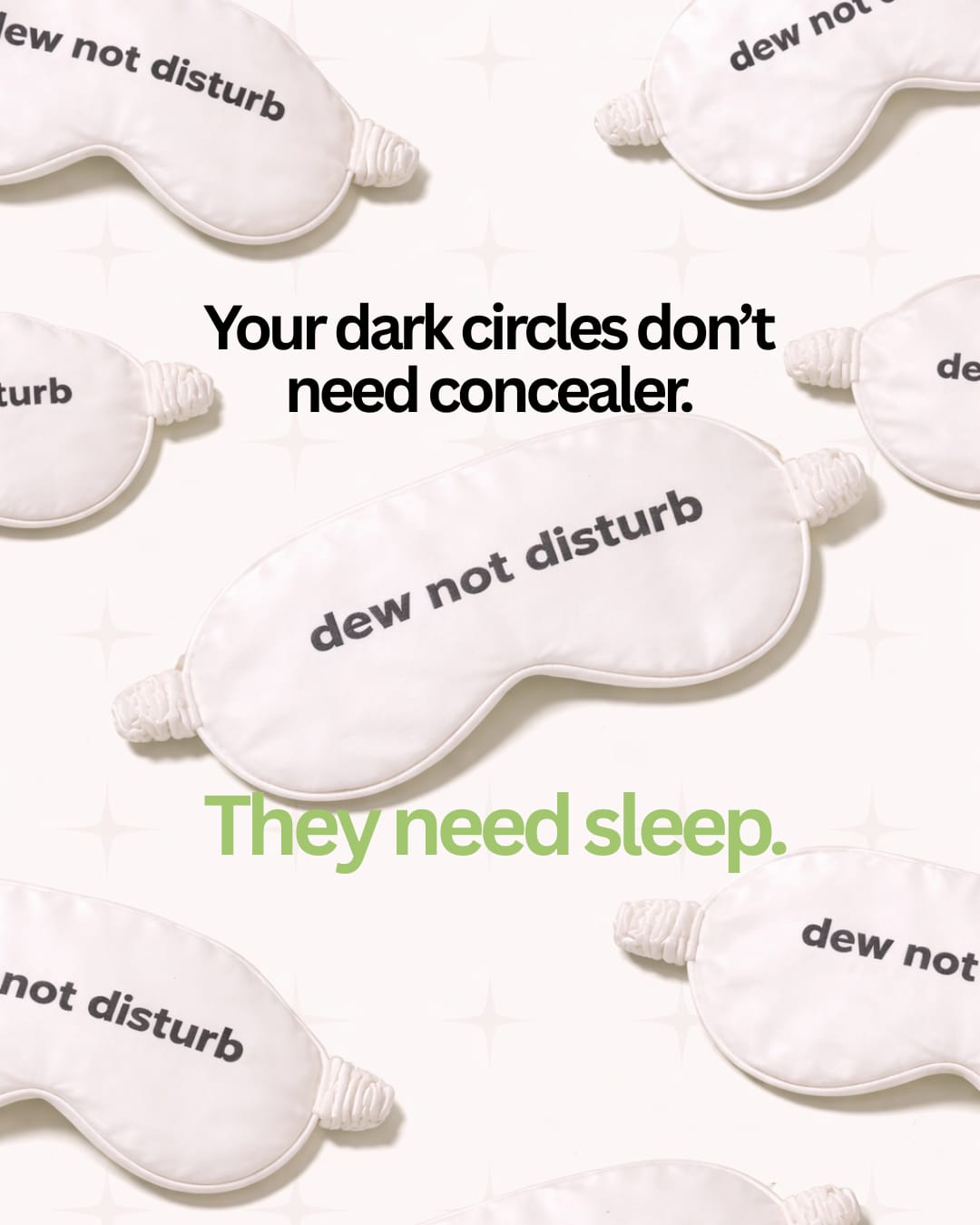 Dew not Disturb-Satin Sleeping Eye Mask